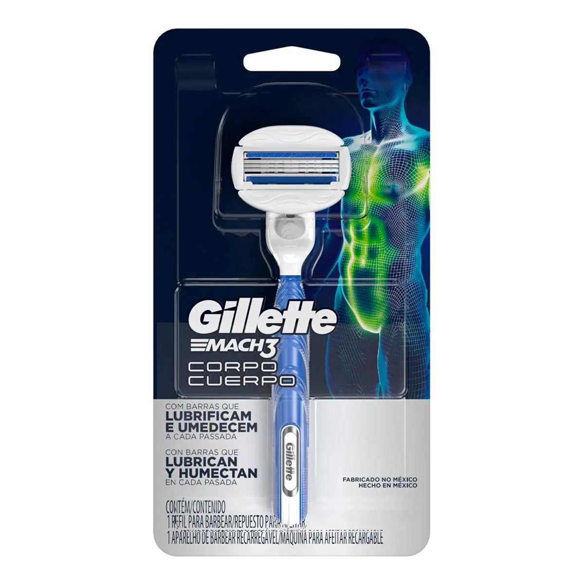 AP B GILLETTE MACH3 CORPO C/1