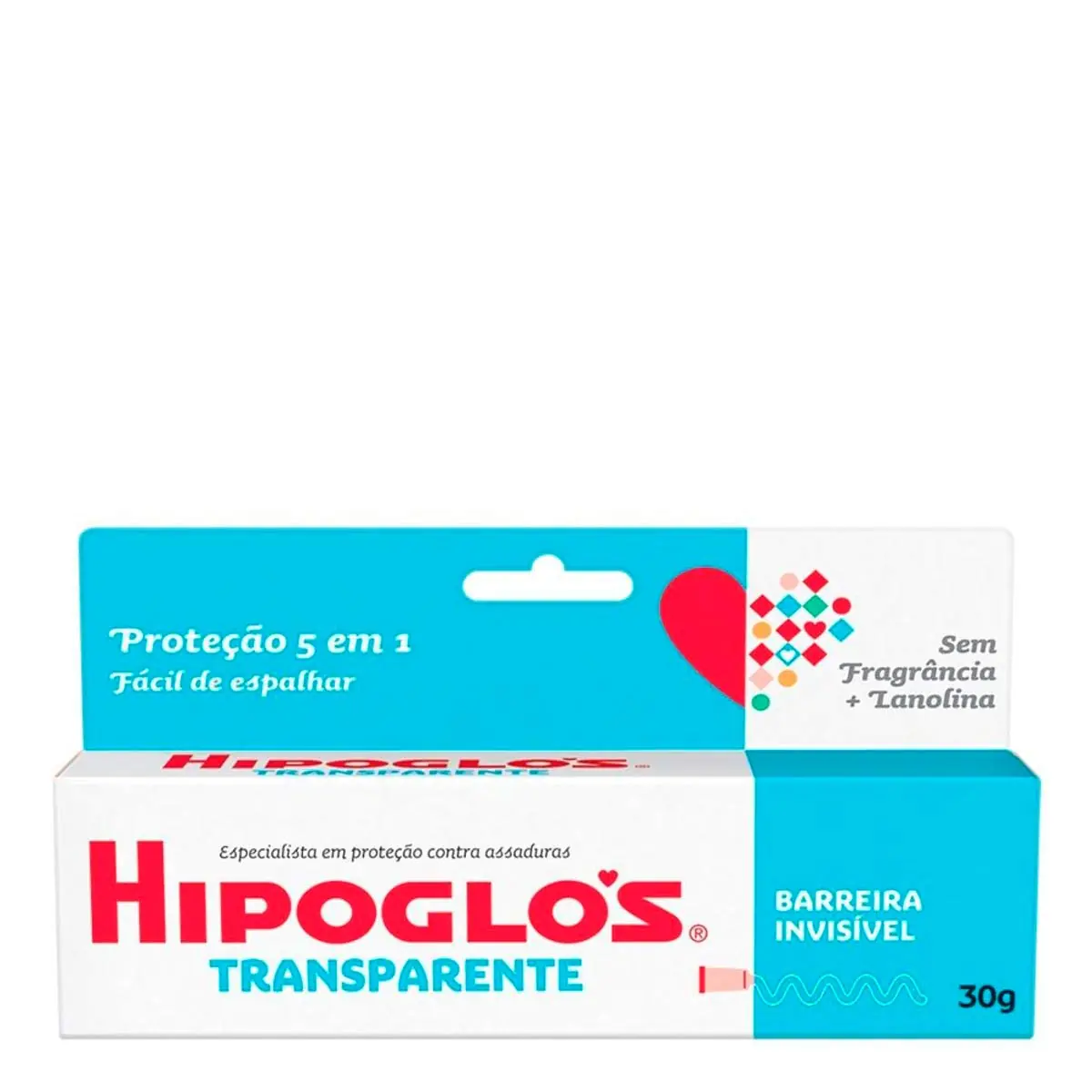 POMADA HIPOGLOS TRANSPARENTE 30G