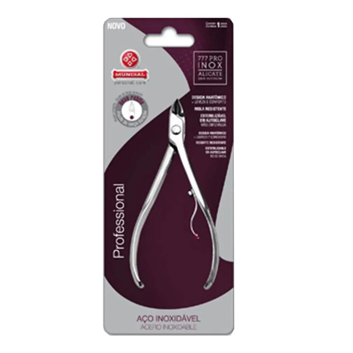 ALICATE DE CUTICULA PROFESSIONAL 777 MUNDIAL