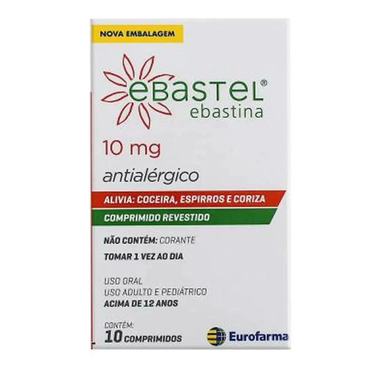 EBASTEL 10MG C/10