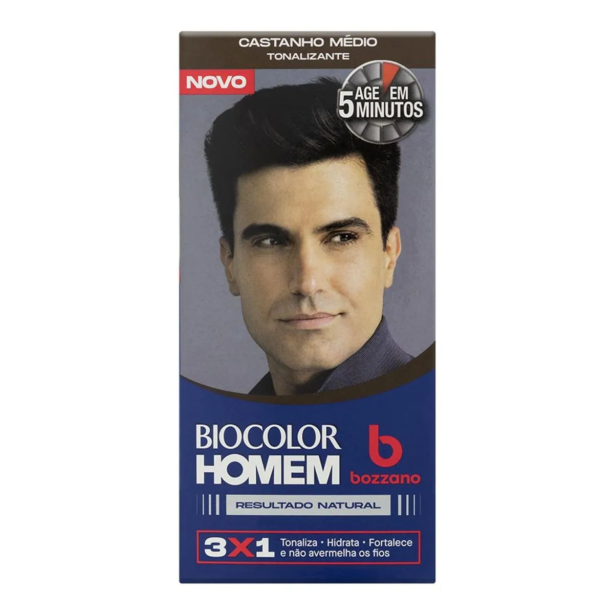 BIOCOLOR HOMEM BOZZANO CASTANHO MEDIO