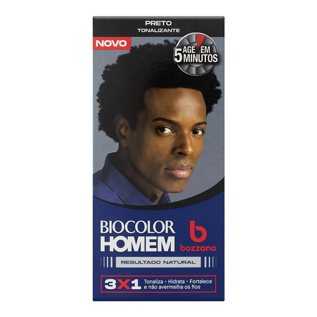 BIOCOLOR HOMEM BOZZANO PRETO