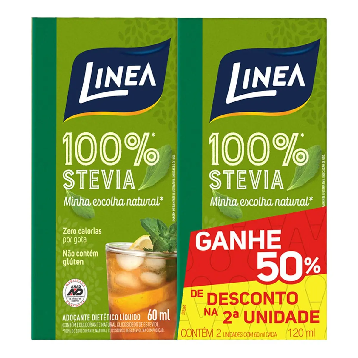 ADOC LINEA STEVIA C/2 60ML