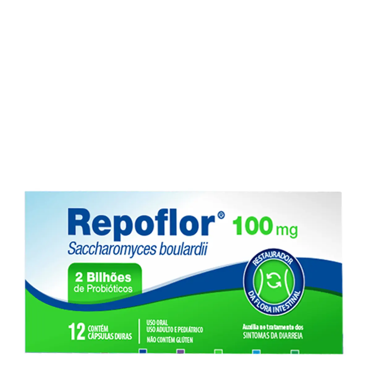 REPOFLOR 100MG C/12 CPR ( FLORA )