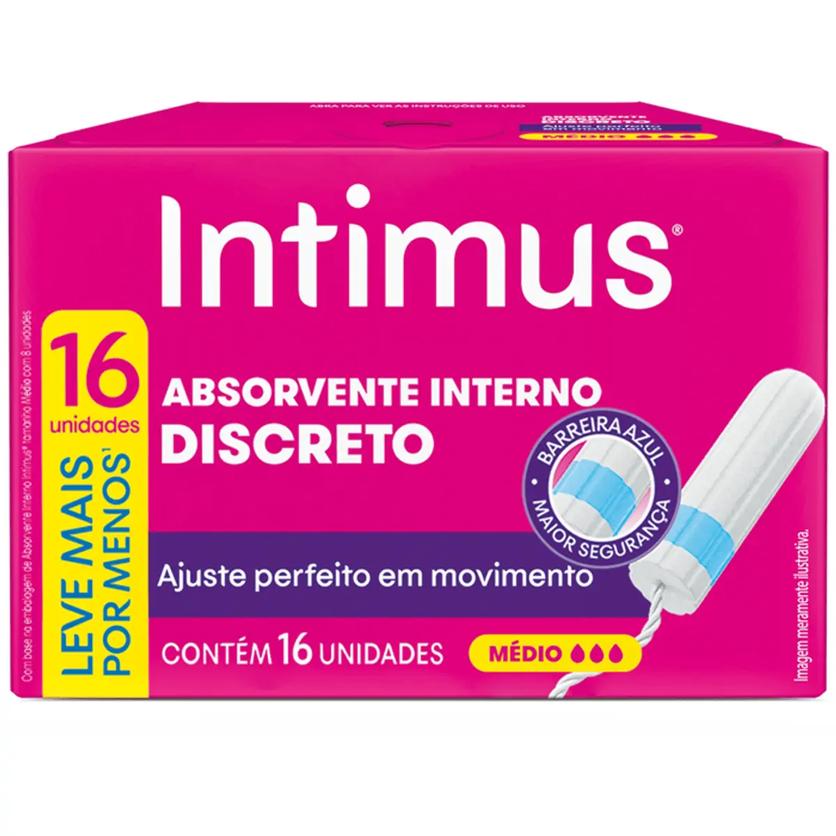 ABS INTIMUS INTERNO MEDIO C/16