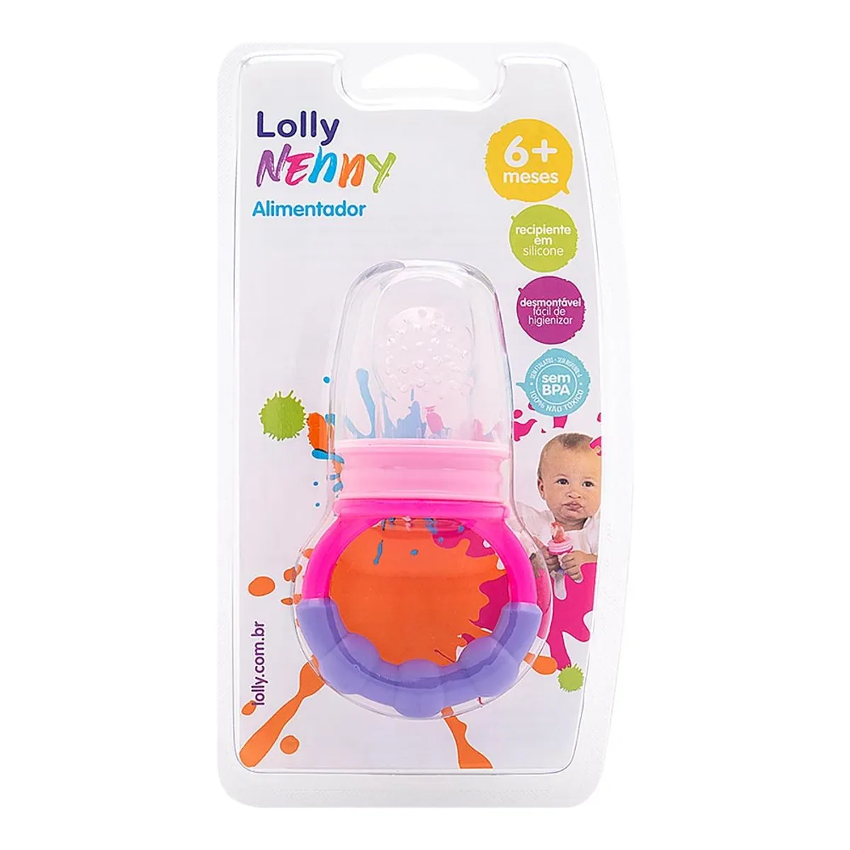 ALIMENTADOR LOLLY BABY ROSA