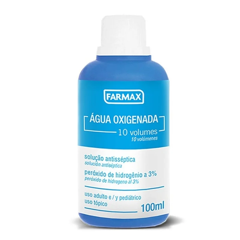 AGUA OXIGENADA 10 VOL 100ML FARMAX