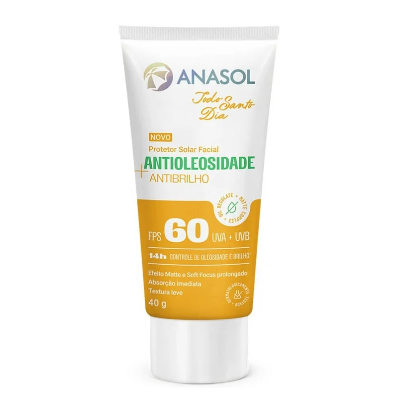 ANASOL FACIAL TSD- ANTIBRILHO FPS60 40G
