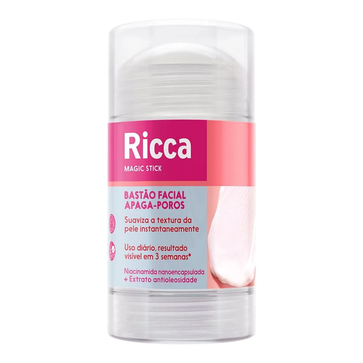 BASTAO FACIAL RICCA APAGA POROS