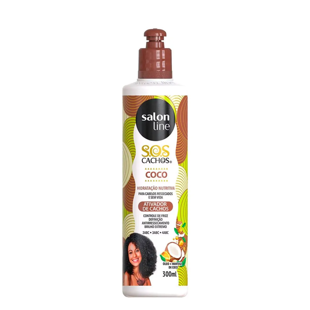 ATIV DE CACHOS SOS COCO S LINE 300ML