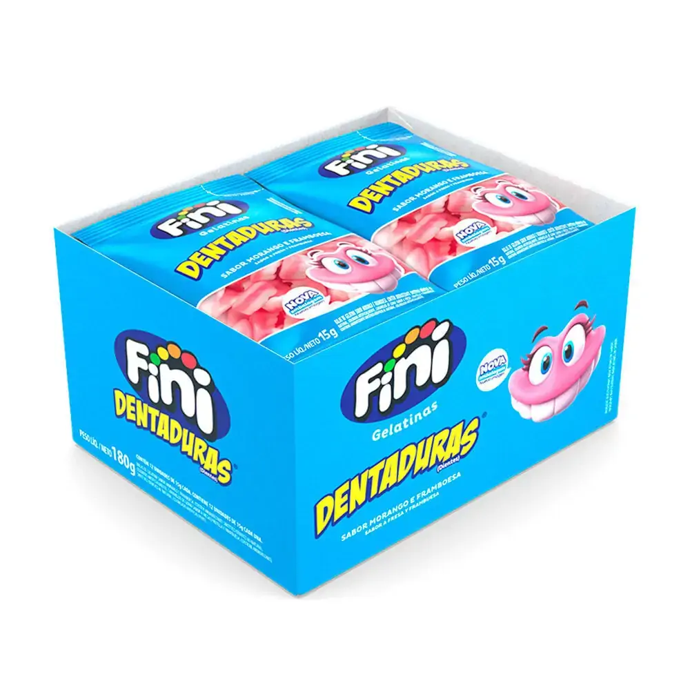 BALA FINI DENTADURAS 15G