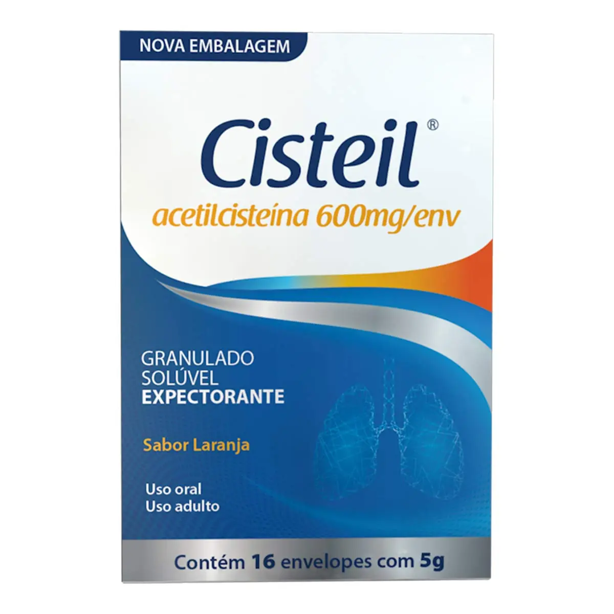 ACETILCISTEINA 600MG C/16 CISTEIL
