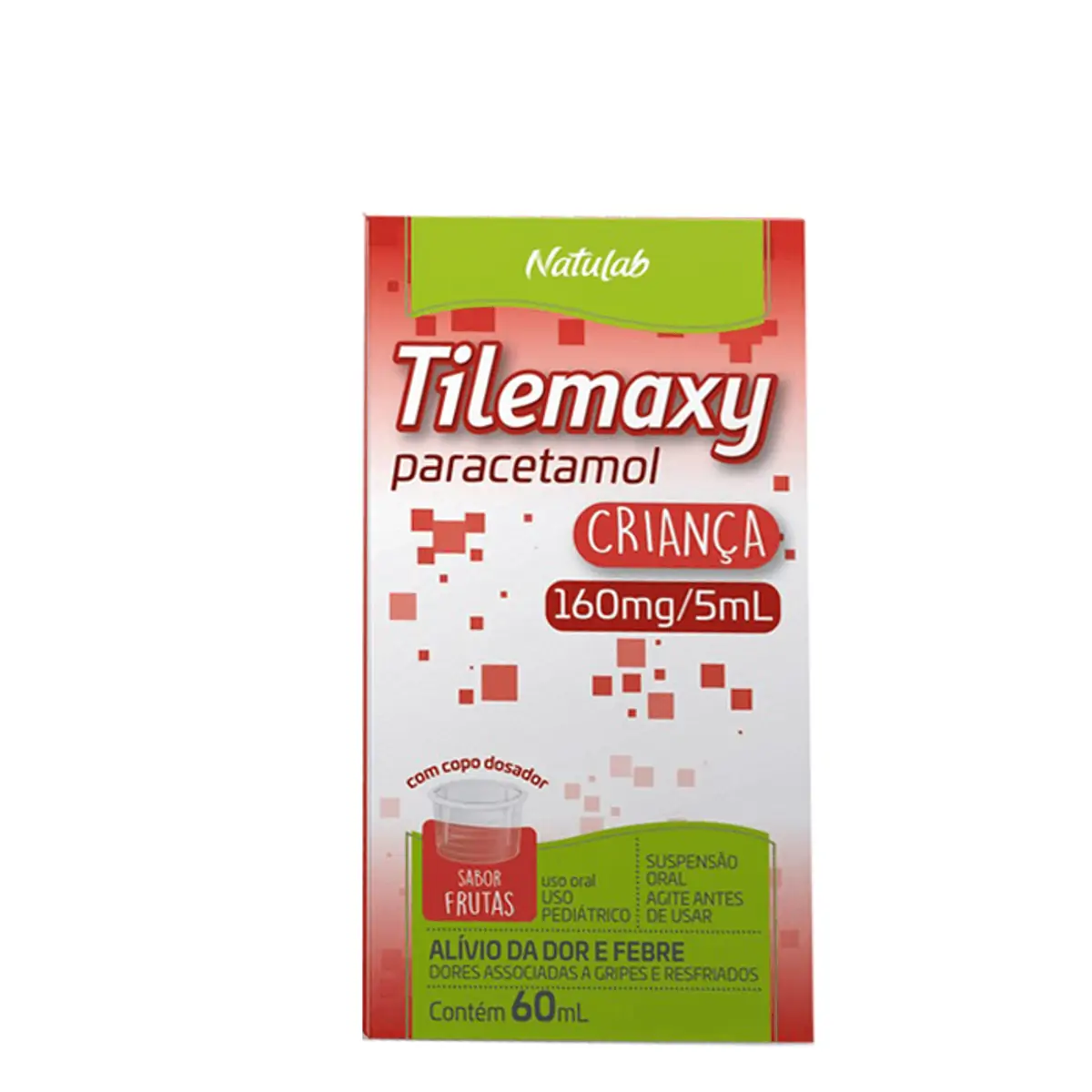 PARACETAMOL 160MG CRIANÇA 60ML TILEMAXY